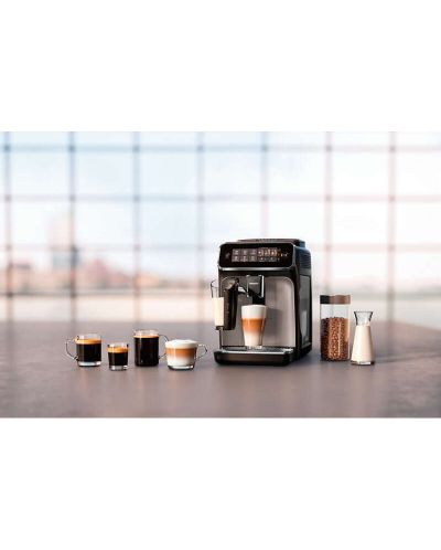 Кафеавтомат Philips - EP-3246/70 LatteGo, 15 bar, 1.8 l, черен - 3