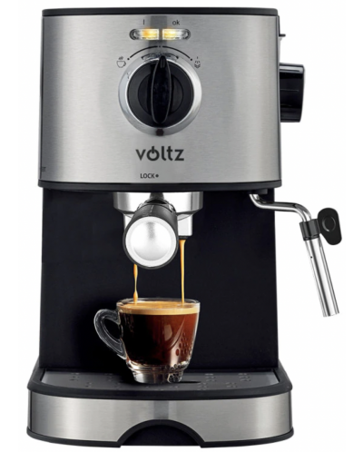 Кафемашина Voltz - V51171D, 20 bar, 1.2 l, сива - 2