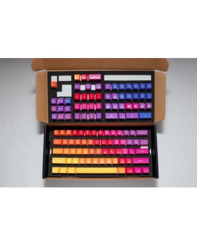 Капачки за механична клавиатура Ducky - Afterglow, 108-Keycap Set - 7