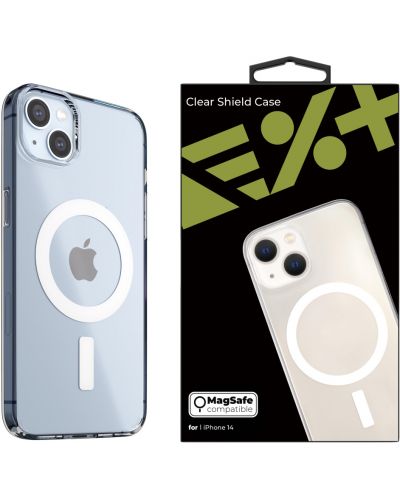 Калъф Next One - Clear Shield MagSafe, iPhone 14, прозрачен - 9