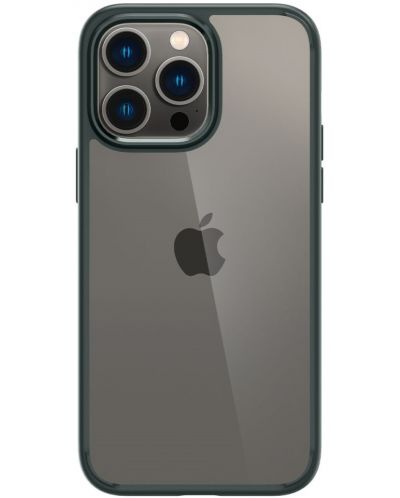 Калъф Spigen - Ultra Hybrid, iPhone 14 Pro, Abyss Green - 1