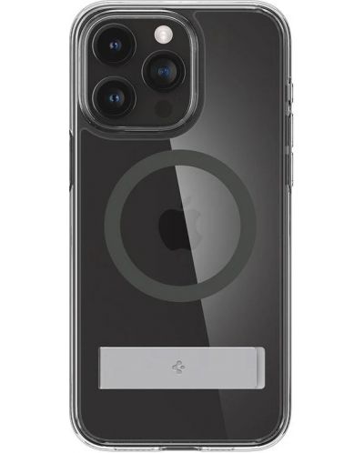 Калъф Spigen - Ultra Hybrid S, iPhone 15 Pro, Graphite - 1