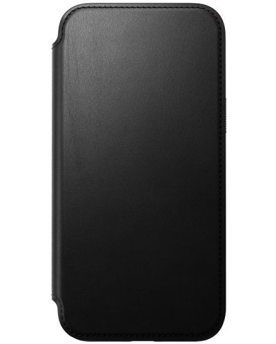 Калъф Nomad - Modern Leather Folio, iPhone 15 Plus, черен - 6