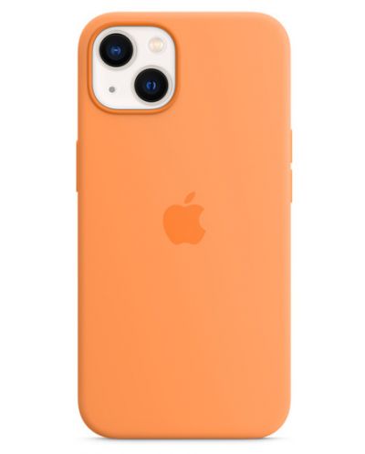 Калъф Apple - Silicone MagSafe, iPhone 13, Marigold - 1