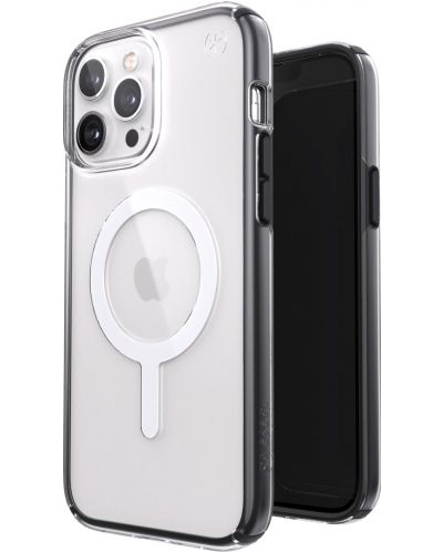 Калъф Speck - Presidio Geo Clear MagSafe, iPhone 13 Pro Max, прозрачен - 3