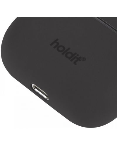 Калъф за слушалки Holdit - Silicone, AirPods 3, черен - 3