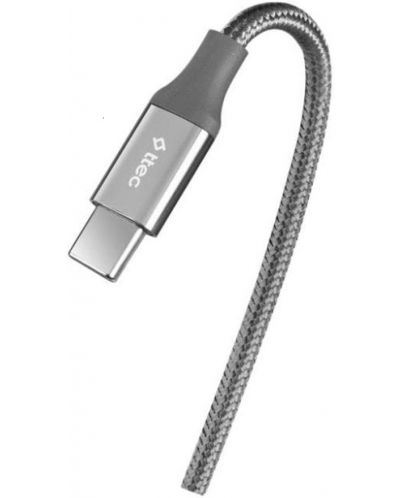 Кабел ttec - AlumiCable, Fast Charge, USB-C/USB-C, 1.5 m, 100W, сив - 4