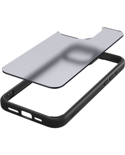 Калъф Spigen - Ultra Hybrid, iPhone 15 Pro Max, Frost Black - 4