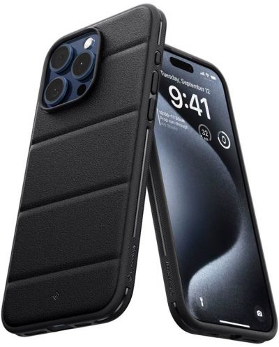 Калъф Spigen - Caseology Athlex, iPhone 15 Pro Max, черен - 9