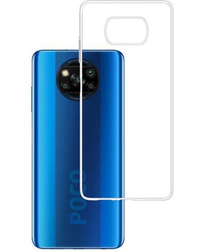 Калъф 3mk - Clear, Xiaomi Poco X3, прозрачен - 1
