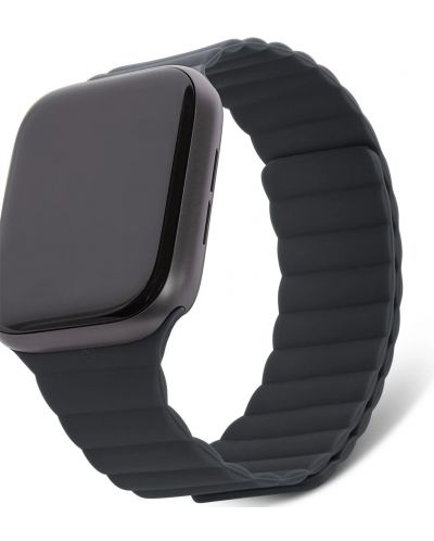 Каишка Decoded - Lite Silicone, Apple Watch 42/44/45 mm, Charcoal - 4