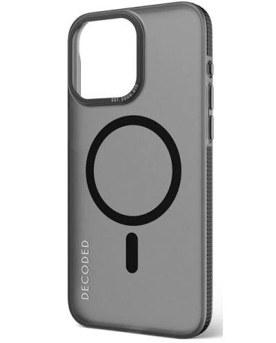 Калъф Decoded - Recycled Plastic Grip, iPhone 15 Pro Max, черен - 2