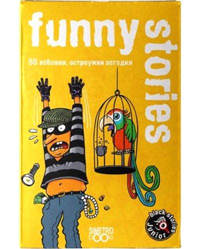 Картова игра Black Stories Junior: Funny Stories - парти - 1