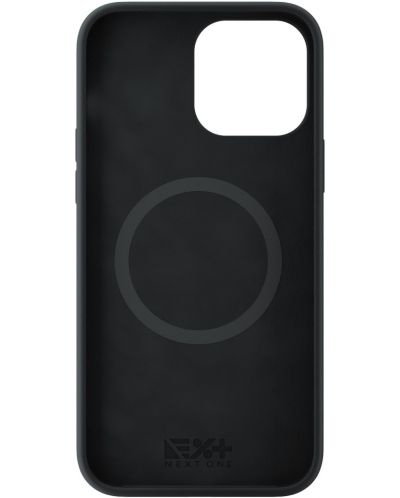 Калъф Next One - Silicon MagSafe, iPhone 13 Pro Max, черен - 2
