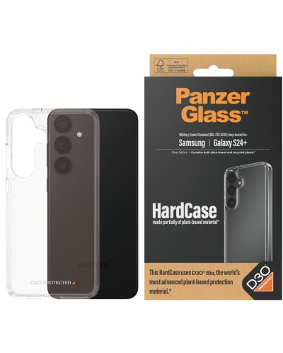 Калъф PanzerGlass - Hardcase D3O, Galaxy S24 Plus, прозрачен - 1