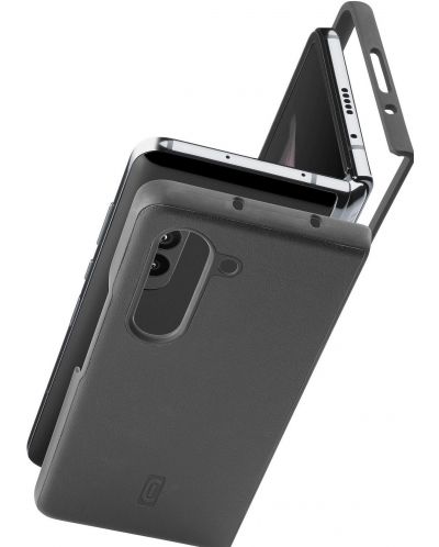 Калъф Cellularline - Fit Duo, Galaxy Z Fold 5, черен - 2