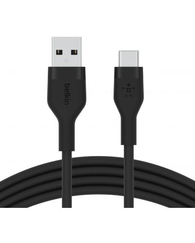 Кабел Belkin - Boost Charge, USB-A/USB-C, 1 m, черен - 4