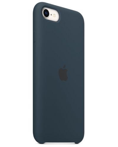 Калъф Apple - Silicone, iPhone SE, Abyss Blue - 2
