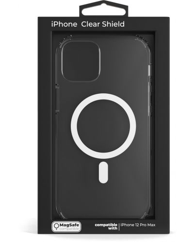 Калъф Next One - Clear Shield MagSafe, iPhone 12 Pro Max, прозрачен - 6