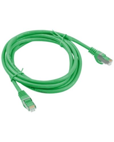 Кабел Lanberg - CAT.6 FTP, RJ-45/RJ-45, 1m, зелен - 2