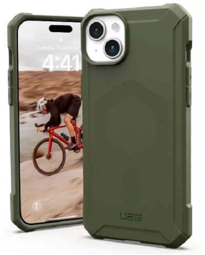 Калъф UAG - Essential Armor MagSafe, iPhone 15, Olive Drab - 1