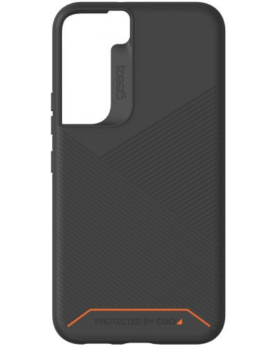 Калъф Gear4 - Denali, Galaxy S22, черен/оранжев - 2