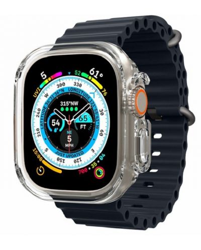 Калъф Spigen - Ultra Hybrid, Apple Watch Ultra, прозрачен - 1