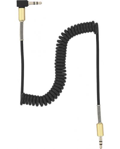 Аудио кабел Tellur - TLL311051, жак 3.5 mm/жак 3.5 mm, 1.5 m, черен - 2