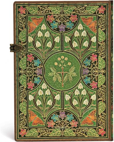  Календар-бележник Paperblanks Poetry in Bloom - Midi, 13 x 18 cm, 72 листа, 2024 - 3