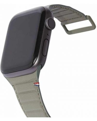 Каишка Decoded - Leather, Apple Watch 38/40/41 mm, Olive - 2