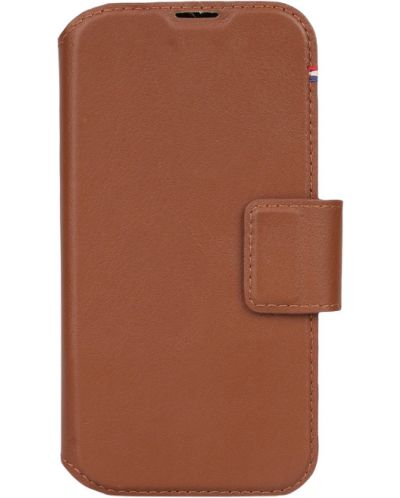 Калъф Decoded - Leather Wallet, iPhone 15 Plus, кафяв - 4