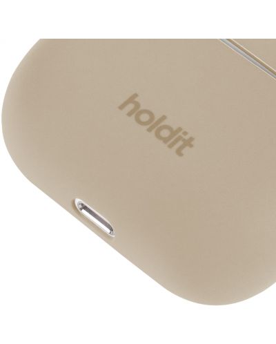 Калъф за слушалки Holdit - Silicone, AirPods 3, Latte Beige - 2