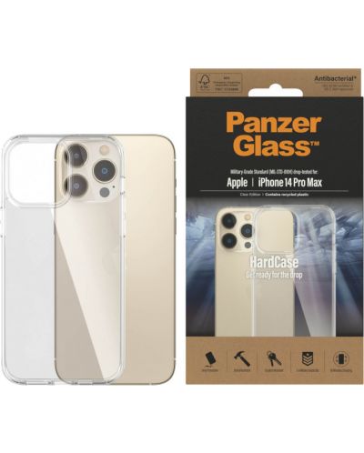 Калъф PanzerGlass - HardCase, iPhone 14 Pro Max, прозрачен - 1