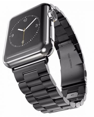 Каишка Techsuit - W036 Steel, Apple Watch, 42/44/45/49 mm, черна - 4