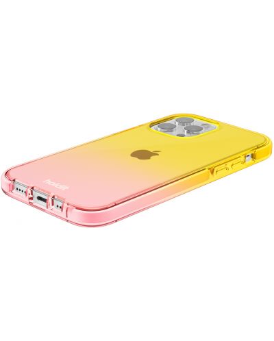 Калъф Holdit - SeeThru, iPhone 13 Pro, Bright Pink/Orange Juice - 3