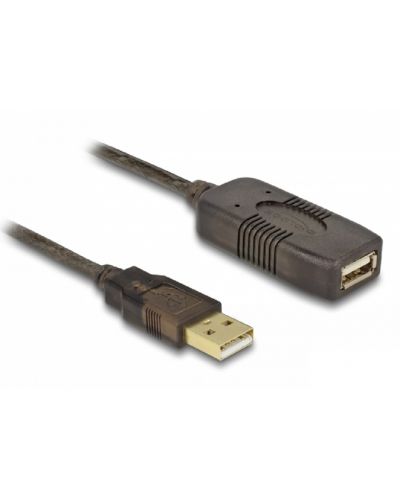 Удължителен кабел Delock- 82446, USB-A/USB-A, 10 m, кафяв - 2