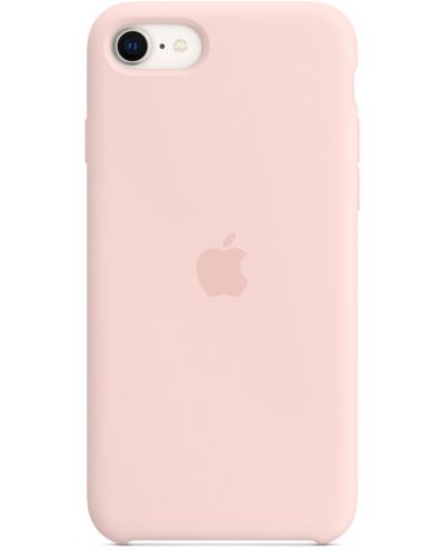 Калъф Apple - Silicone, iPhone SE3, Chalk Pink - 1