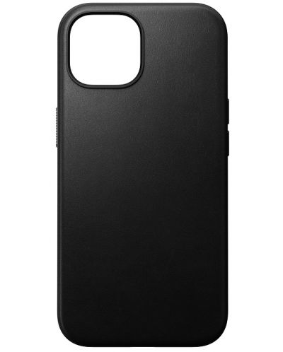 Калъф Nomad - Modern Leather, iPhone 15, черен - 1