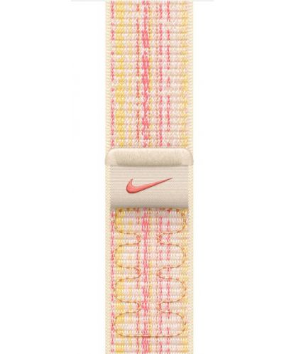Каишка Apple - Nike Sport Loop, Apple Watch, 41 mm, Starlight/Pink - 1