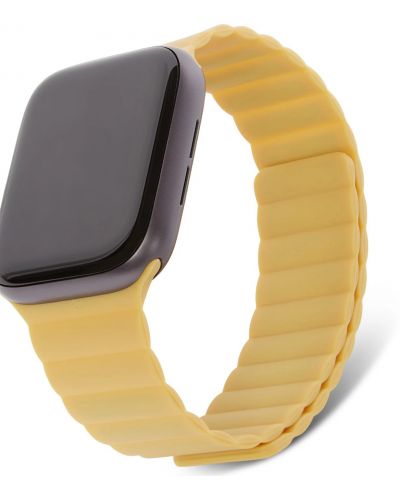 Каишка Decoded - Lite Silicone, Apple Watch 42/44/45 mm, Sweet Corn - 4