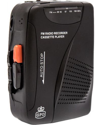 Касетофон GPO - Cassette Player GPO97, черен - 3