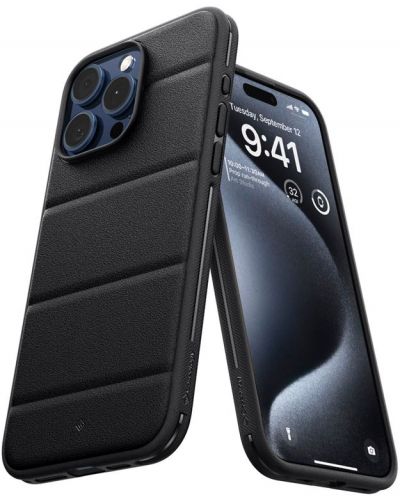 Калъф Spigen - Caseology Athlex, iPhone 15 Pro, черен - 3