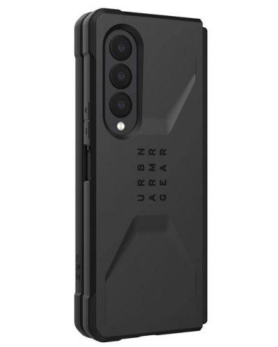 Калъф UAG - Civilian, Galaxy Z Fold3 5G, черен - 2