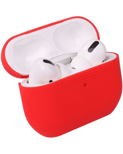 Калъф за слушалки Next One - Siliconе, AirPods Pro, червен - 1