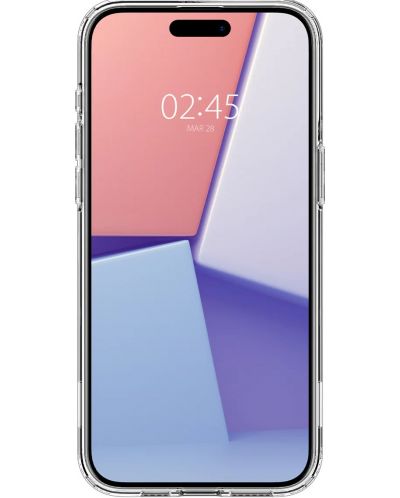 Калъф Spigen - Ultra Hybrid S, iPhone 15 Pro Max, Crystal Clear - 2