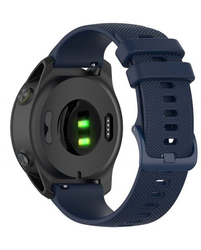 Каишка Techsuit - W006, Galaxy Watch/Huawei Watch, 20 mm, синя - 4