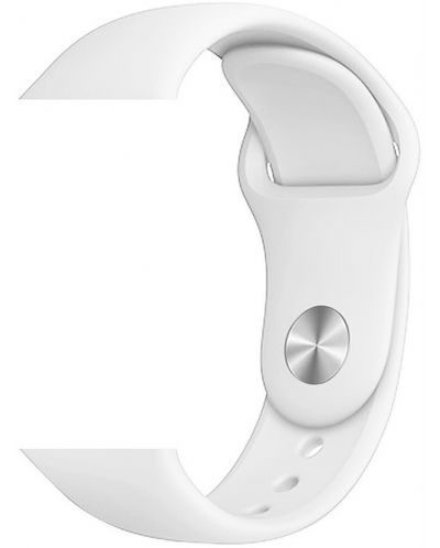 Каишка Trender - Silicone, Apple Watch, 40/41 mm, бяла - 1