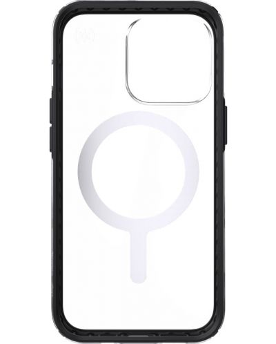 Калъф Speck - Presidio Geo Clear MagSafe, iPhone 13 Pro, прозрачен/черен - 2