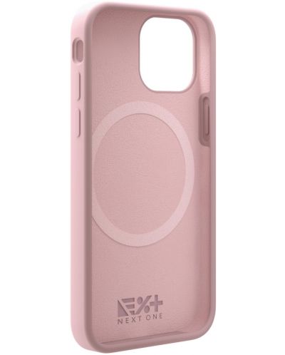 Калъф Next One - Silicon MagSafe, iPhone 13 mini, розов - 4