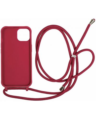 Калъф Mobile Origin - Lanyard, iPhone 14, Cherry - 2